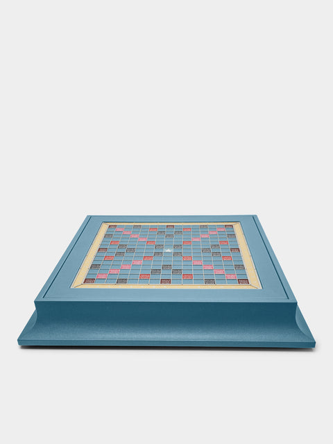 Geoffrey Parker - Leather Scrabble Set -  - ABASK - 