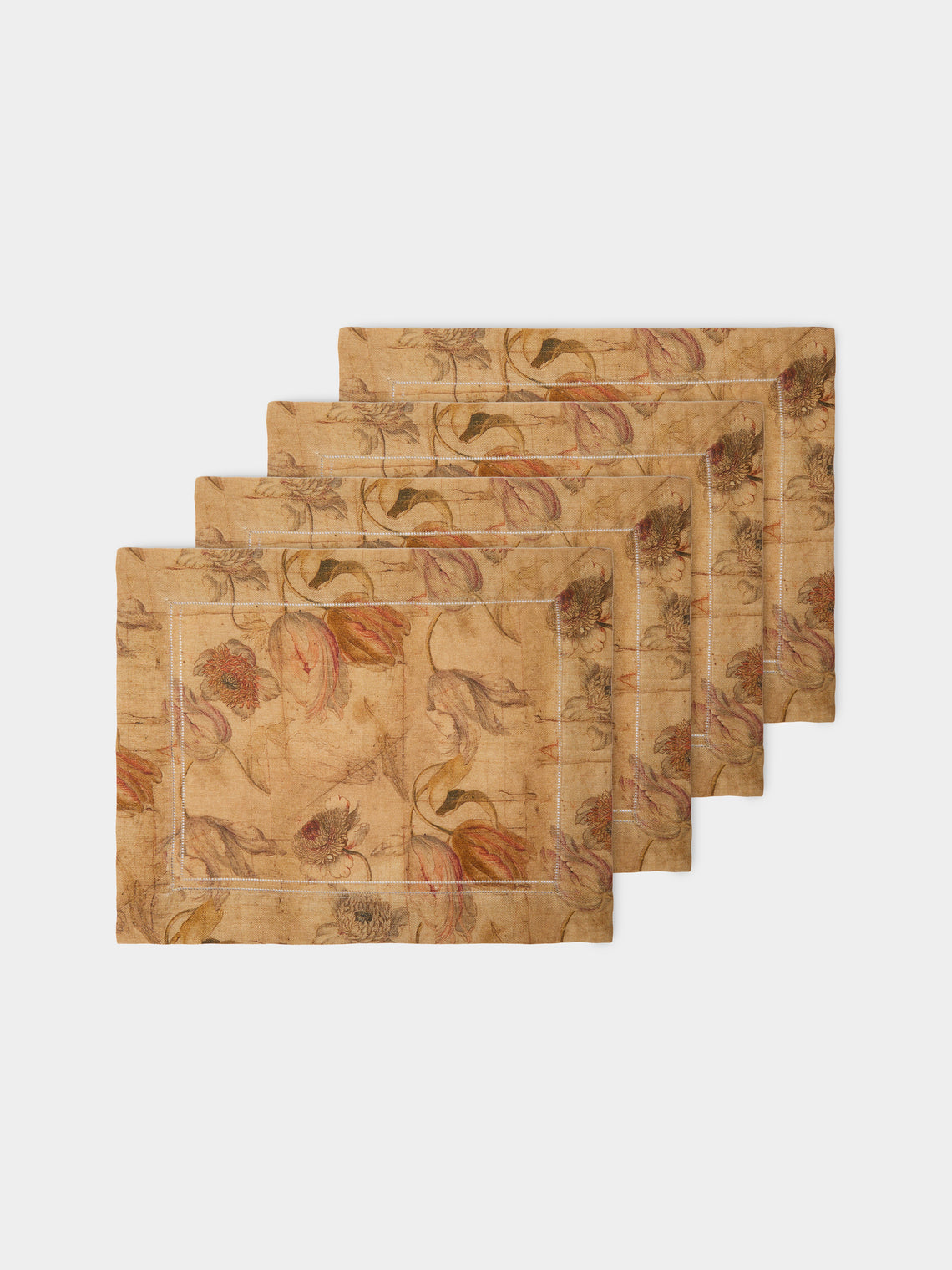 The House of Lyria - Otus Linen Placemats (Set of 4) -  - ABASK