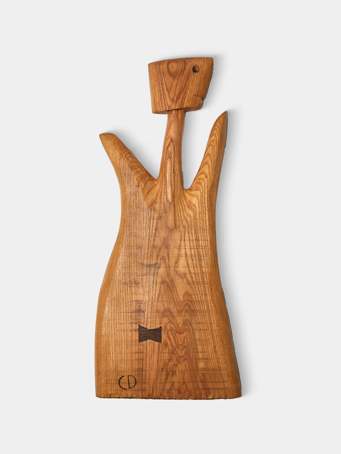Eliot Daguet - Hand-Carved Ash Serving Board - Natural - ABASK - 