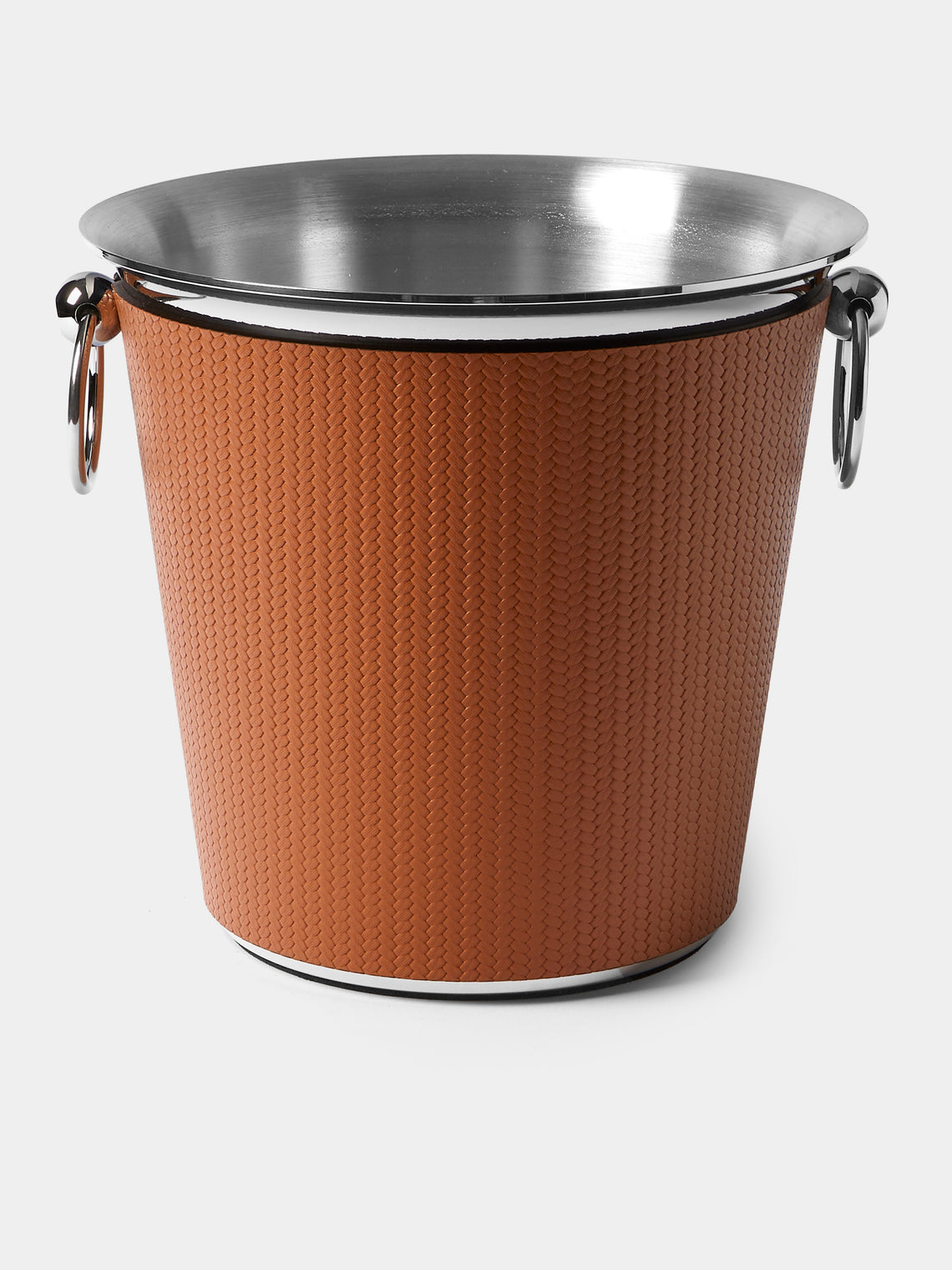 Pinetti - Leather Champagne Bucket - Camel - ABASK - 