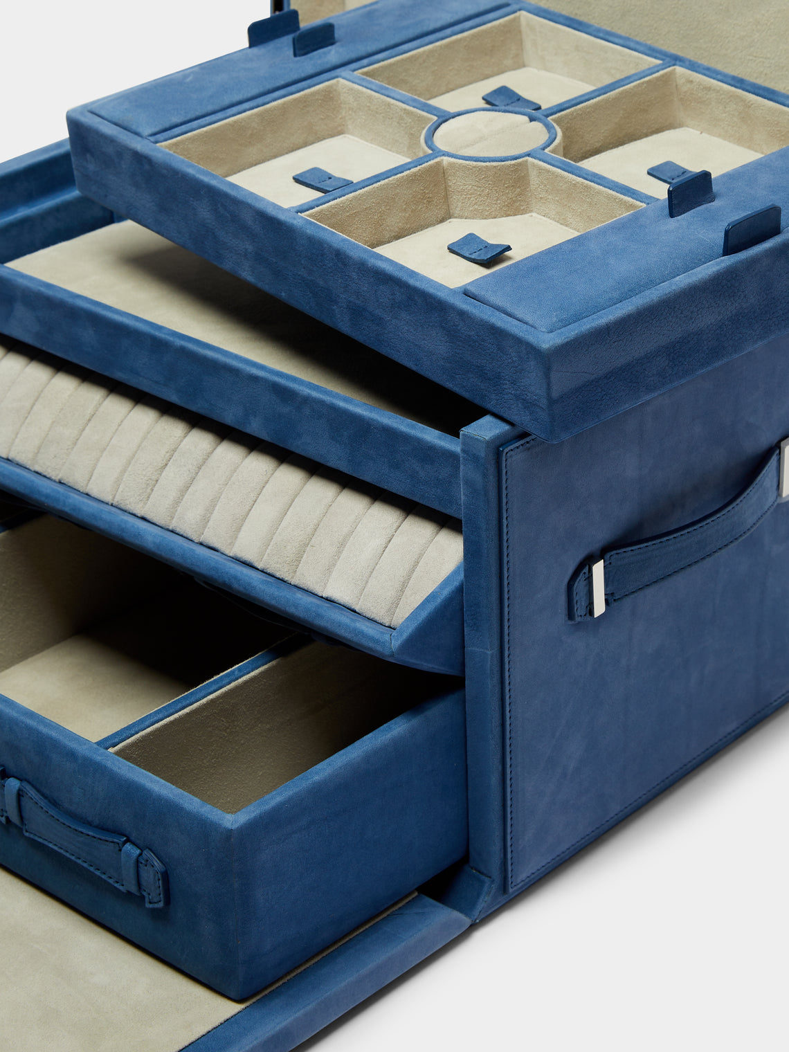Asprey - Leather Large Jewellery Box -  - ABASK