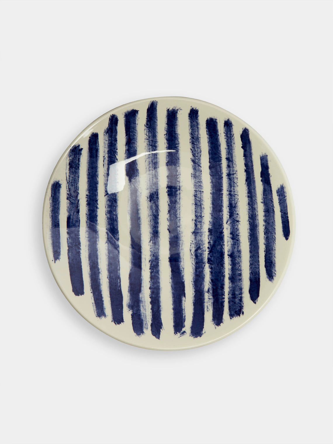 1882 Ltd. - Indigo Rain Ceramic Serving Platter -  - ABASK