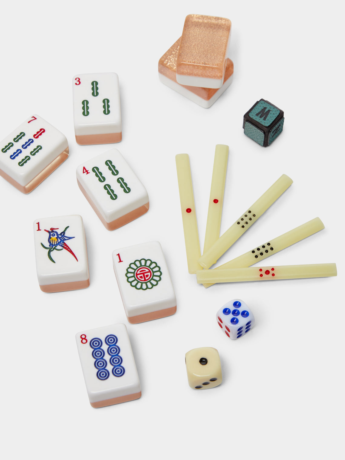 Giobagnara - Leather Mahjong Set -  - ABASK