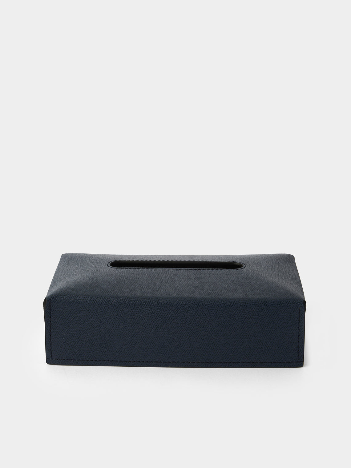 Giobagnara - Ready Leather Tissue Box - Navy - ABASK - 