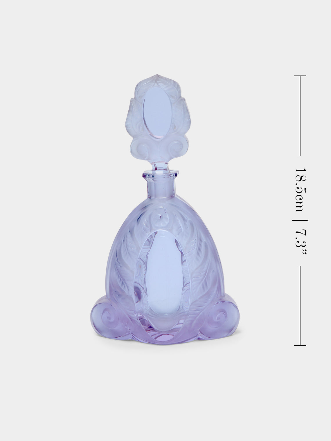 Antique and Vintage - 1930s Alexandrite Crystal Decanter with Shot Glasses (Set of 7) -  - ABASK