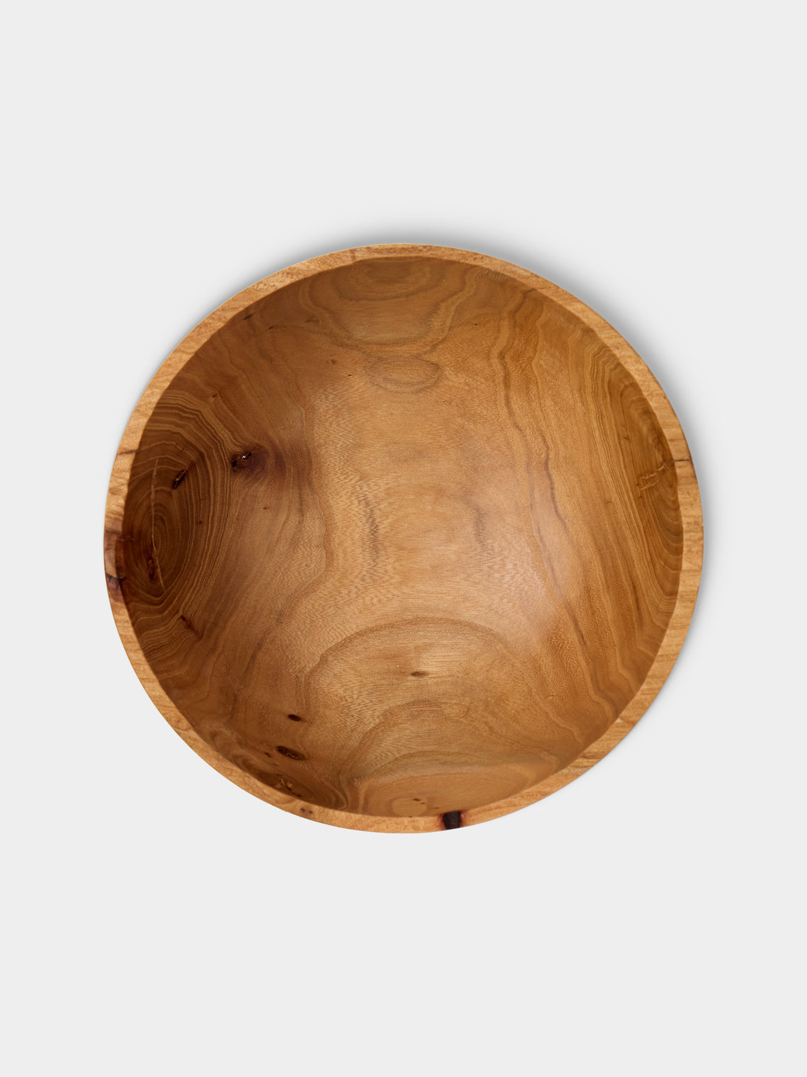 Thursday Furniture - Hand-Turned Elm Bowl - Natural - ABASK