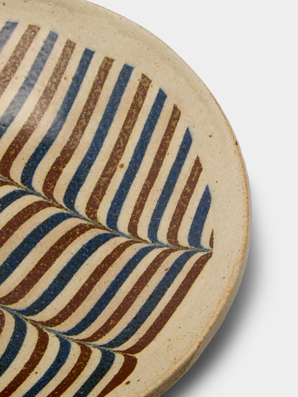 Makidani-gama - No. 1 Nerikomi Ceramic Plates – 8.5in/22cm (Set of 6) - Multiple - ABASK