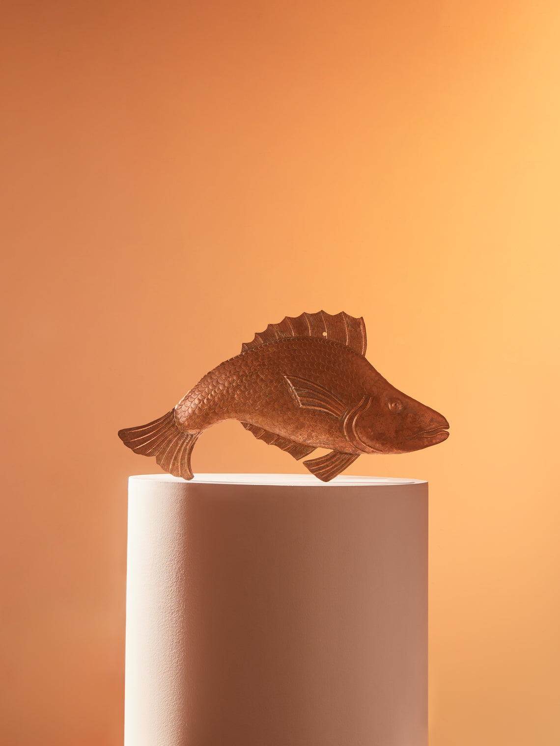 Antique and Vintage - 19th-Century Copper Fish -  - ABASK