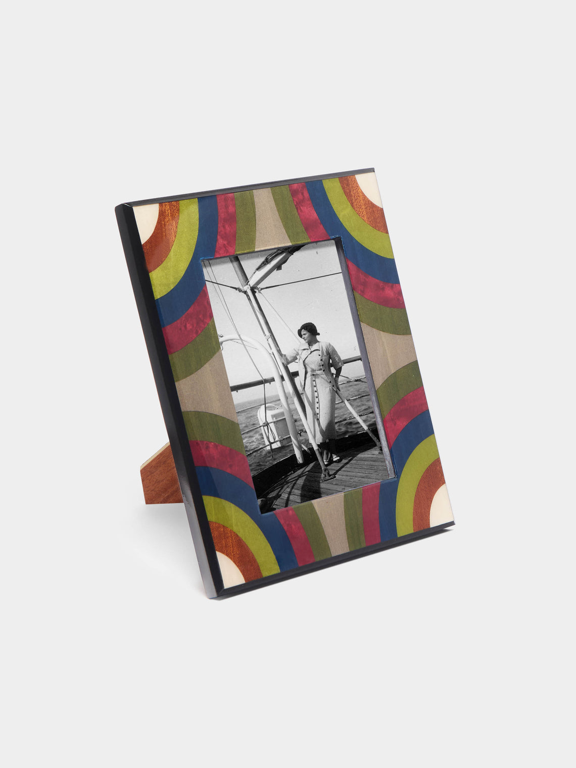 Biagio Barile - Girella Wood Inlay Photo Frame -  - ABASK - 