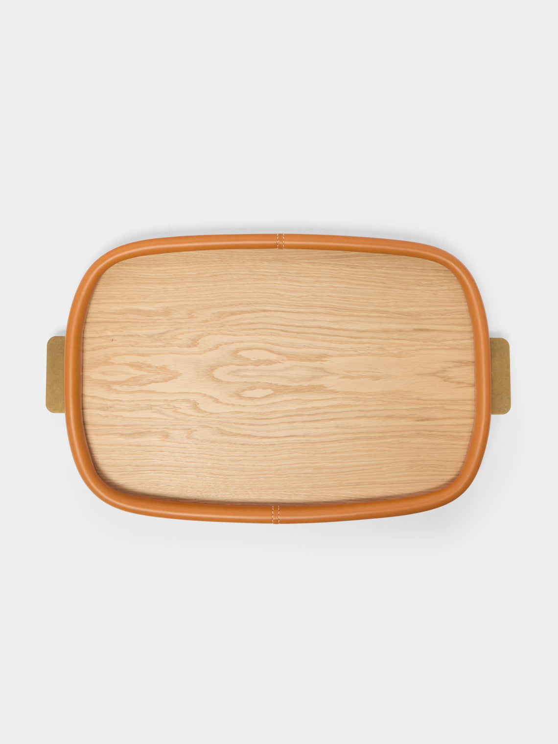 Otis Ingrams - Bolster Leather and Wood Tray -  - ABASK - 