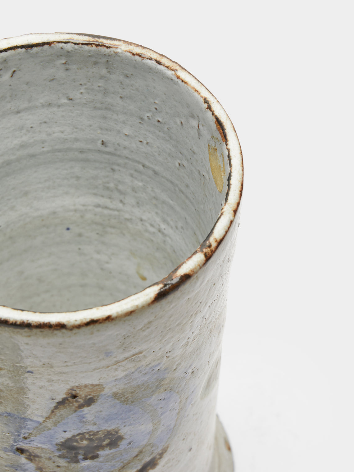 Antique and Vintage - 1950s Ceramic Tall Lidded Pot -  - ABASK