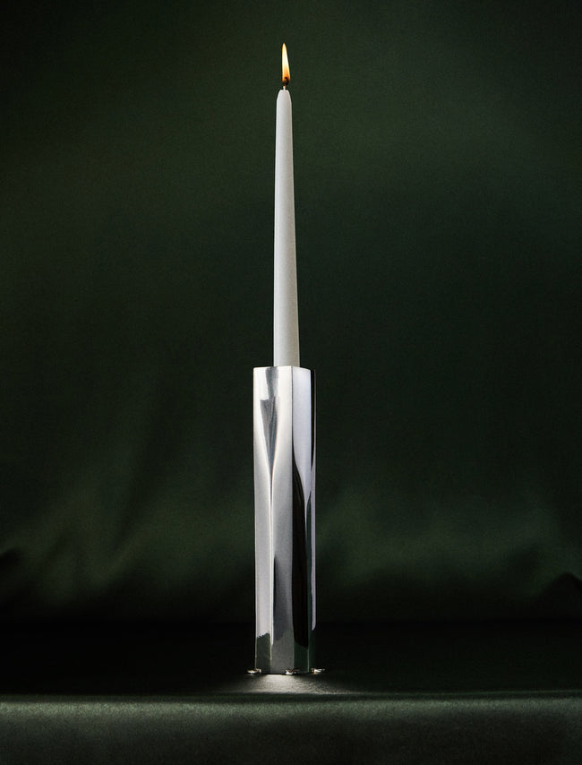 San Lorenzo - 2010 Tobia Scarpa Sterling Silver Candlestick - Silver - ABASK