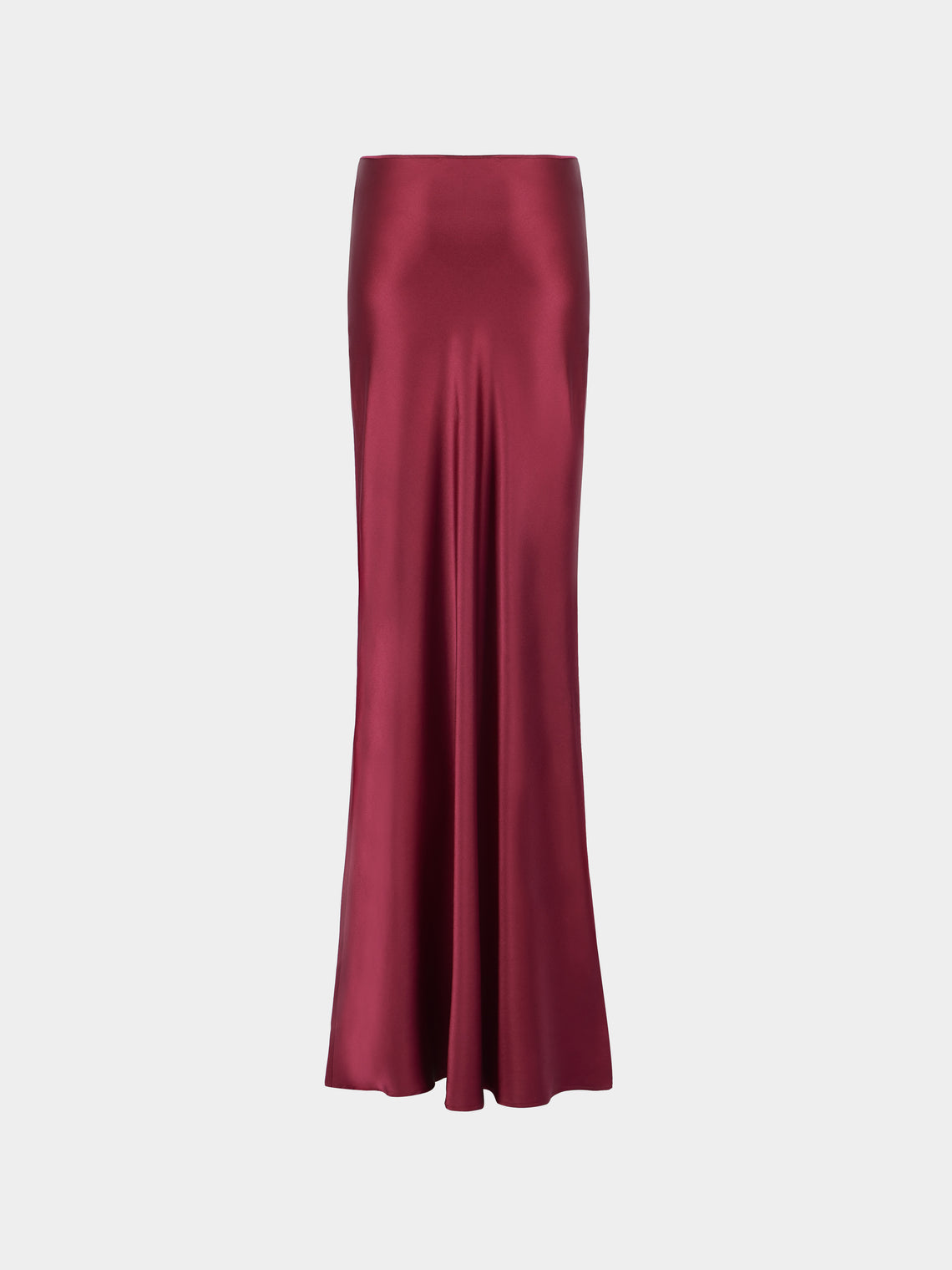 Ryan Roche - Silk Bias Long Skirt | Size: S - Red - ABASK