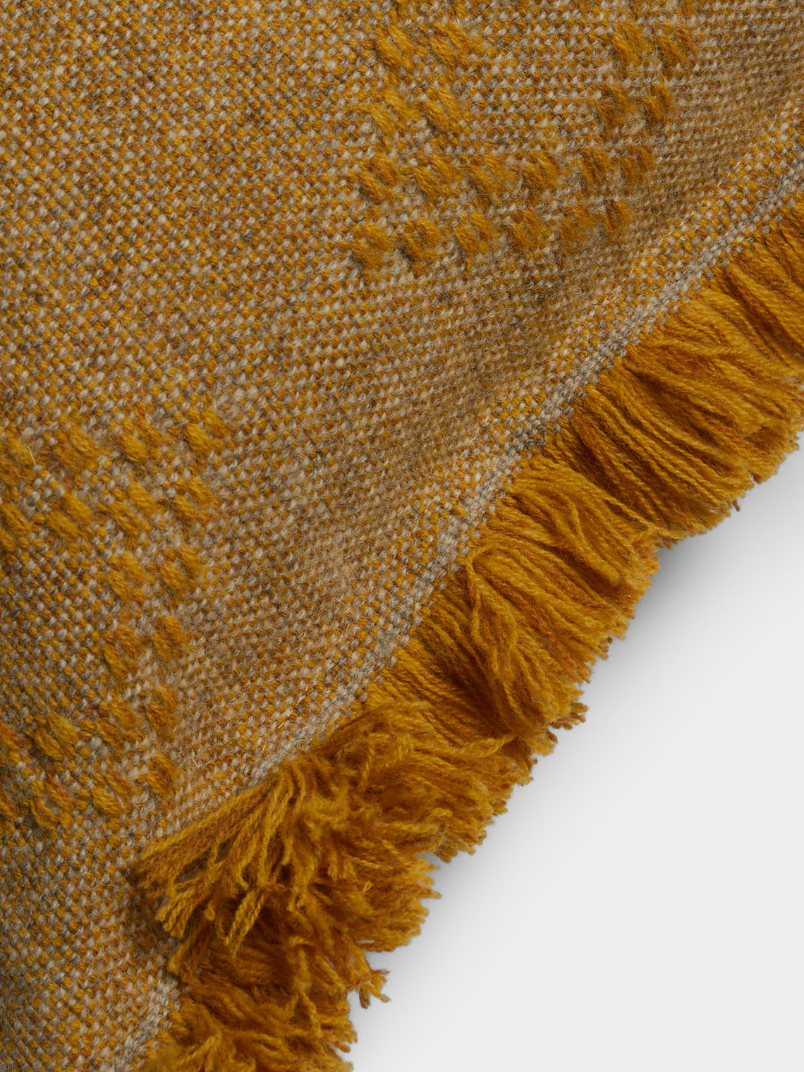 Maria Sigma - Ariadne Handwoven Wool and Alpaca Cushion -  - ABASK