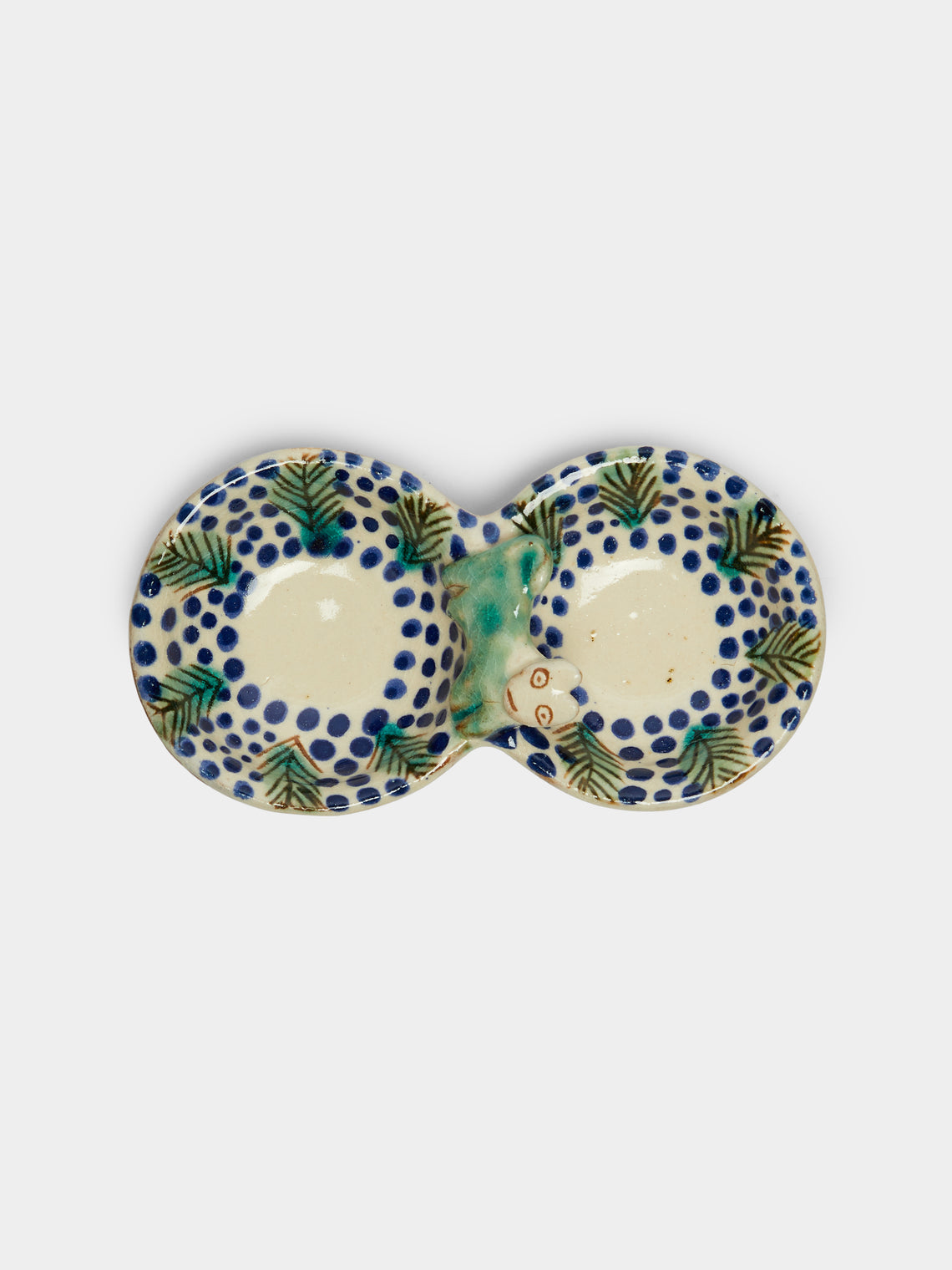 Anut Cairo - Hand-Painted Ceramic Salt and Pepper Pot -  - ABASK