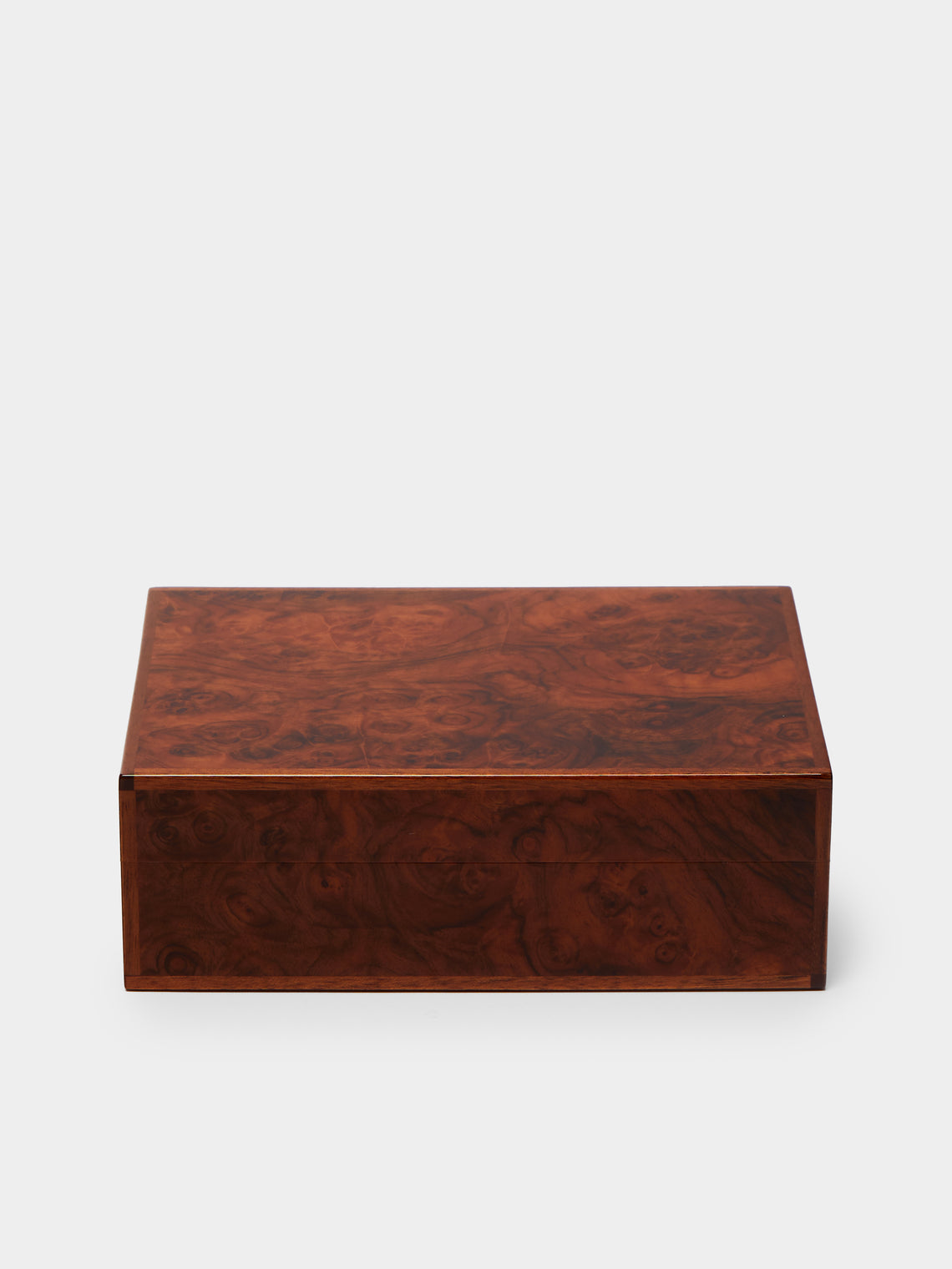 Elie Bleu - Walnut Burl Cigarette Box (100 Cigarettes) -  - ABASK - 