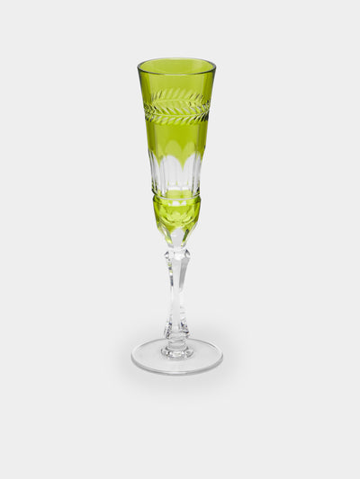 Cristallerie De Montbronn - Chenonceaux Hand-Blown Crystal Champagne Flute -  - ABASK - 