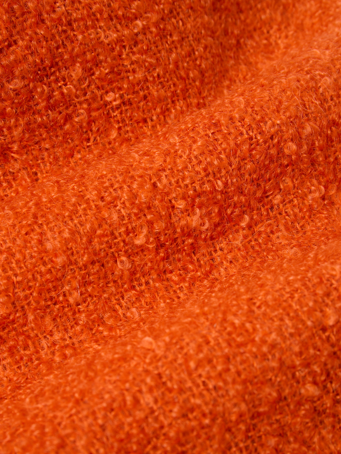 Brun de Vian-Tiran - Cirrus Handwoven Mohair Throw (71in/1.8m) - Green - ABASK