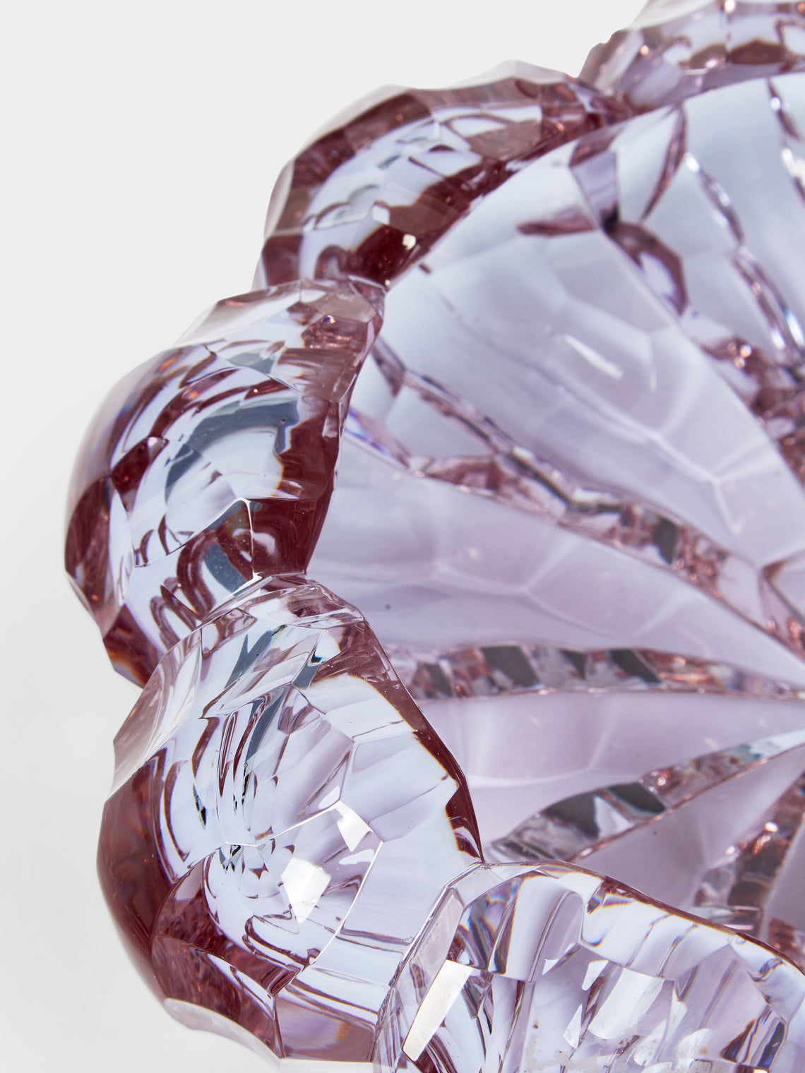 Antique and Vintage - 1930s Moser Crystal Bowl -  - ABASK