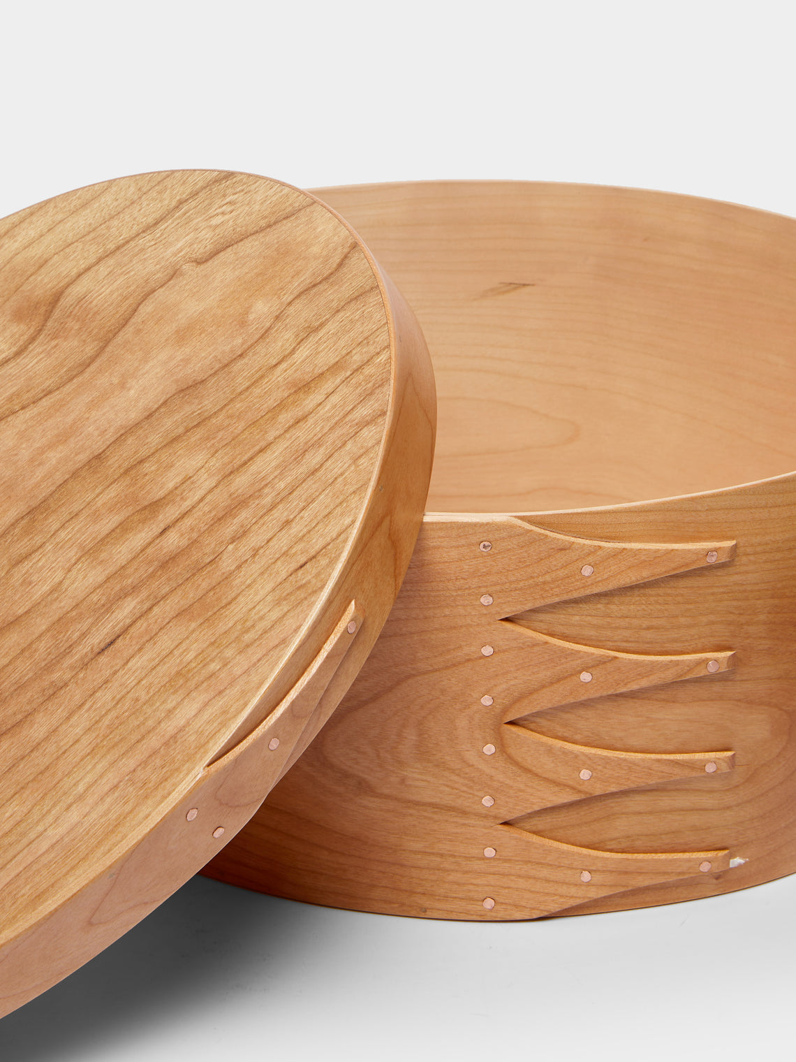 Rikke Falkow - Cherry Wood Oval Large Box -  - ABASK