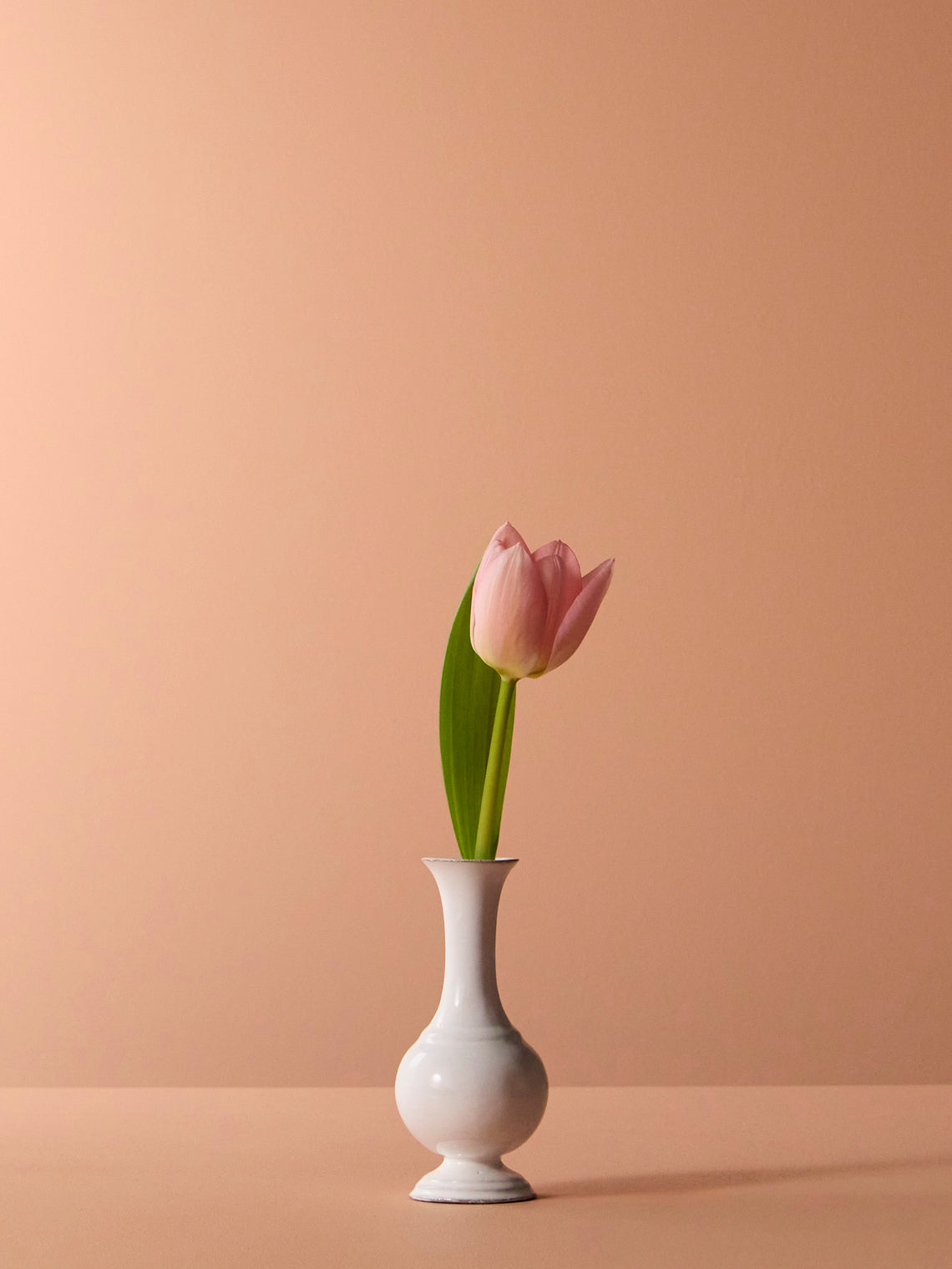 Astier de Villatte - Soliflore Hand-Glazed Ceramic Round Vase - White - ABASK