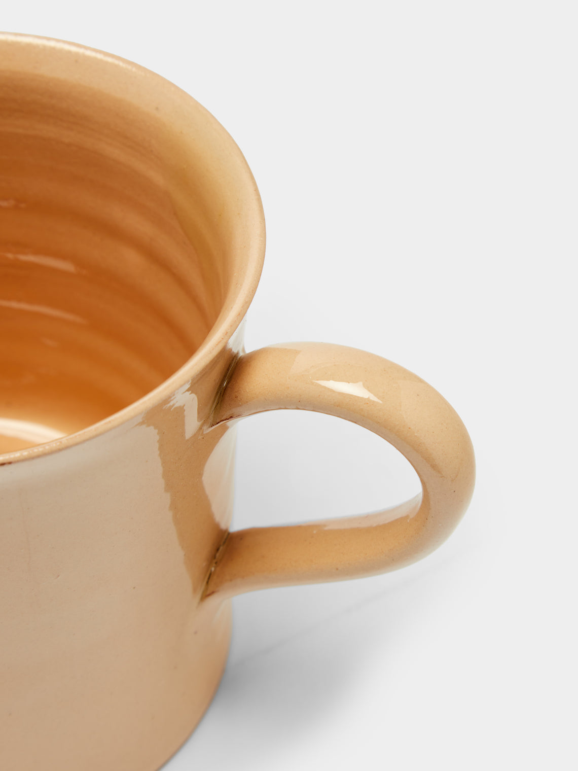 Poterie d’Évires - Snails Hand-Painted Ceramic Mugs (Set of 2) -  - ABASK