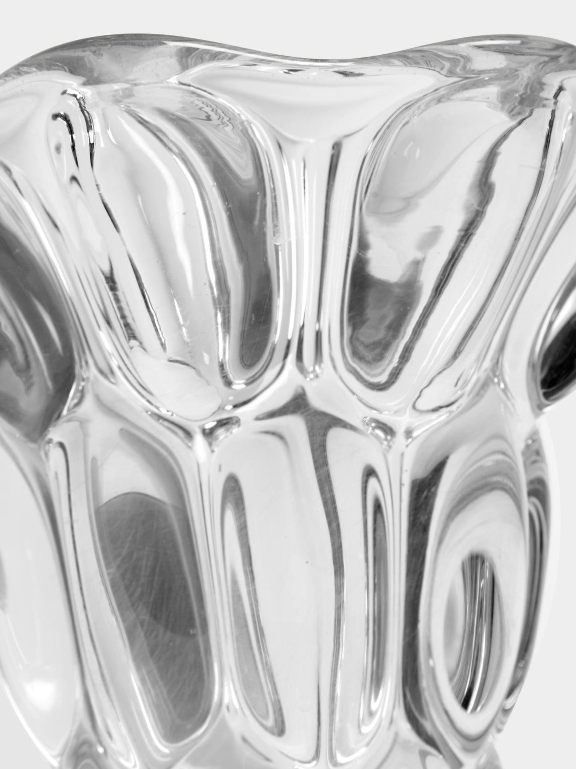 Antique and Vintage - 1960s French Crystal Vase -  - ABASK