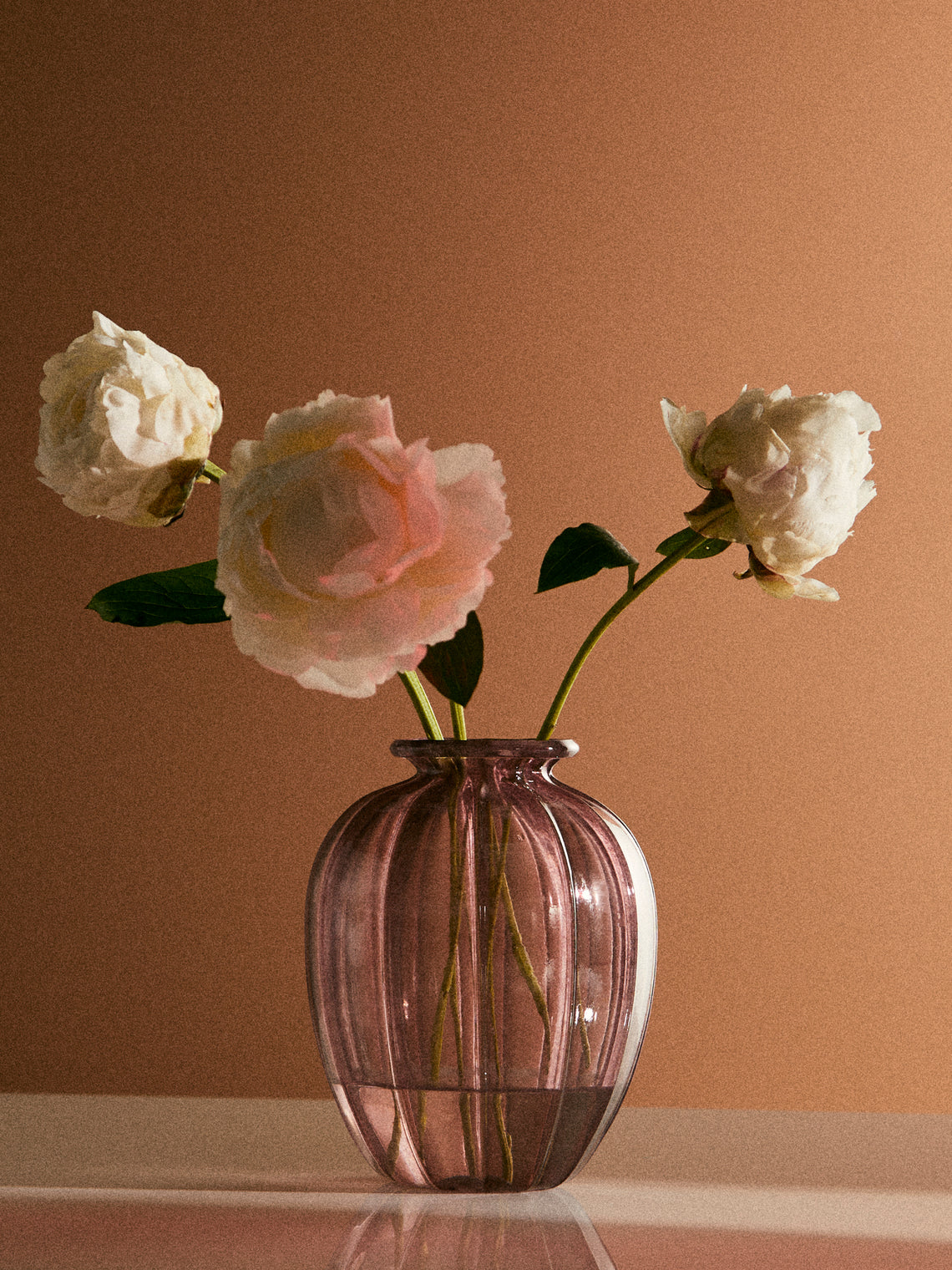 Antique and Vintage - 1920s Cappellini Glass Vase - Pink - ABASK