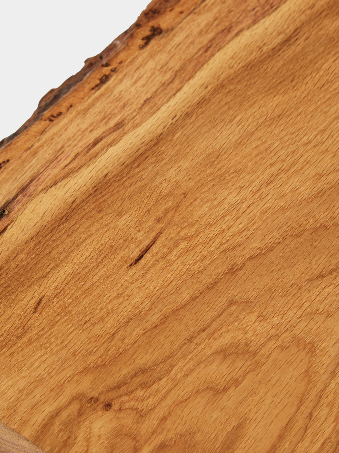 Woodworks by Ted Todd - English Native Oak Live Edge Chopping Board -  - ABASK