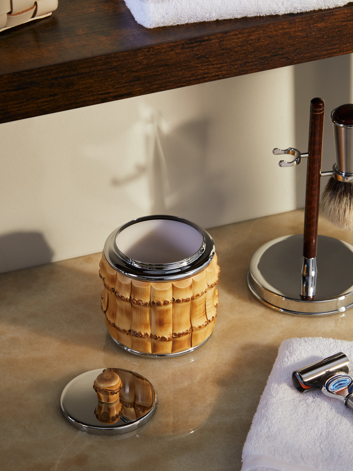 Lorenzi Milano - Bamboo Lidded Jar -  - ABASK
