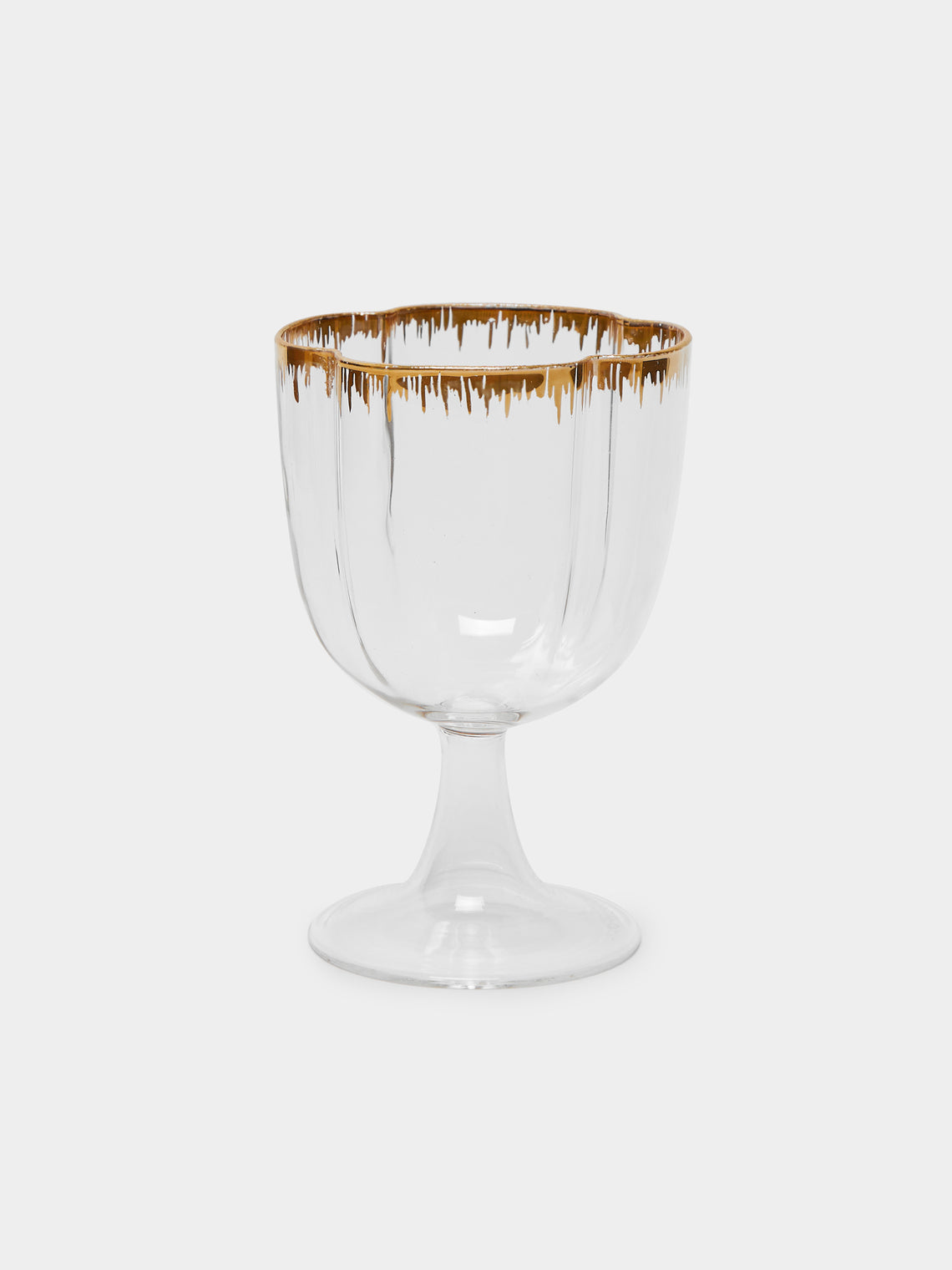 Pinto - Chance Hand-Blown White Wine Glasses (Set of 2) - Clear - ABASK - 