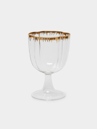 Pinto - Chance Hand-Blown White Wine Glasses (Set of 2) - Clear - ABASK - 