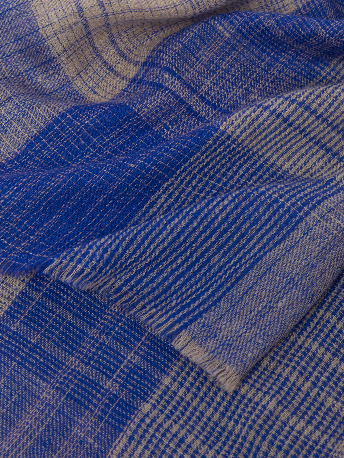 ME&K - Cashmere Check Scarf | One Size -  - ABASK