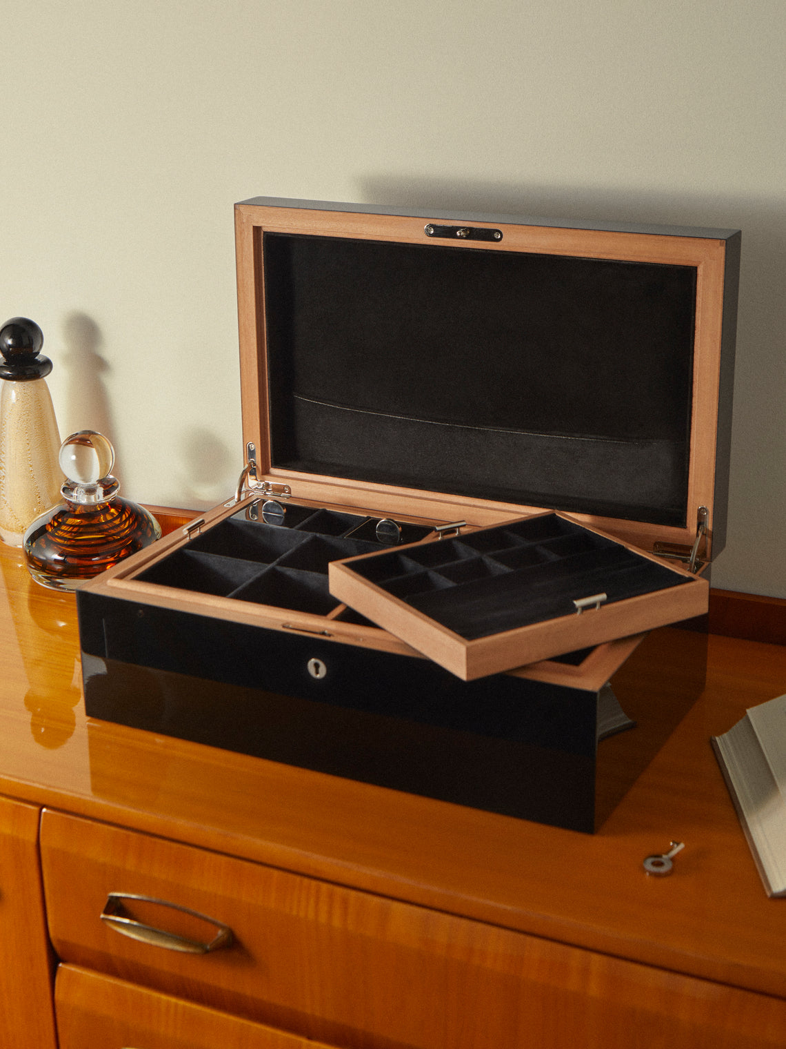 Elie Bleu - Fruit Sycamore Medium Jewellery Box -  - ABASK