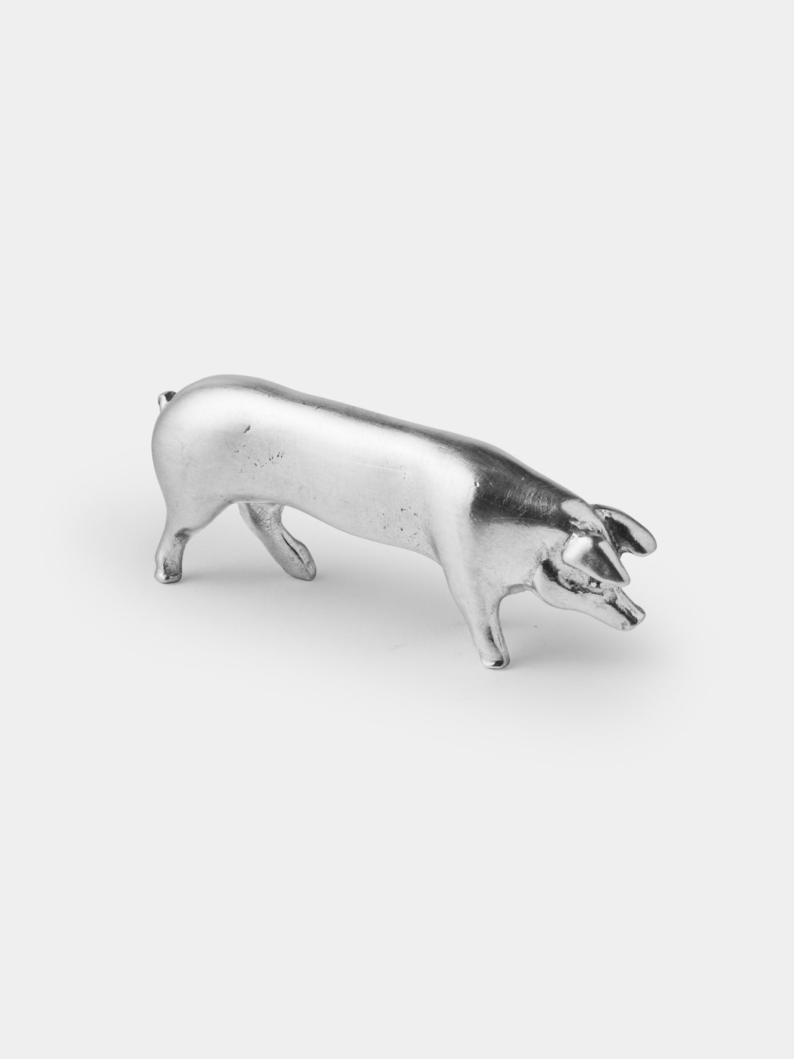 Cosi Tabellini - Animal Pewter Knife Rests (Set of 6) - Silver - ABASK