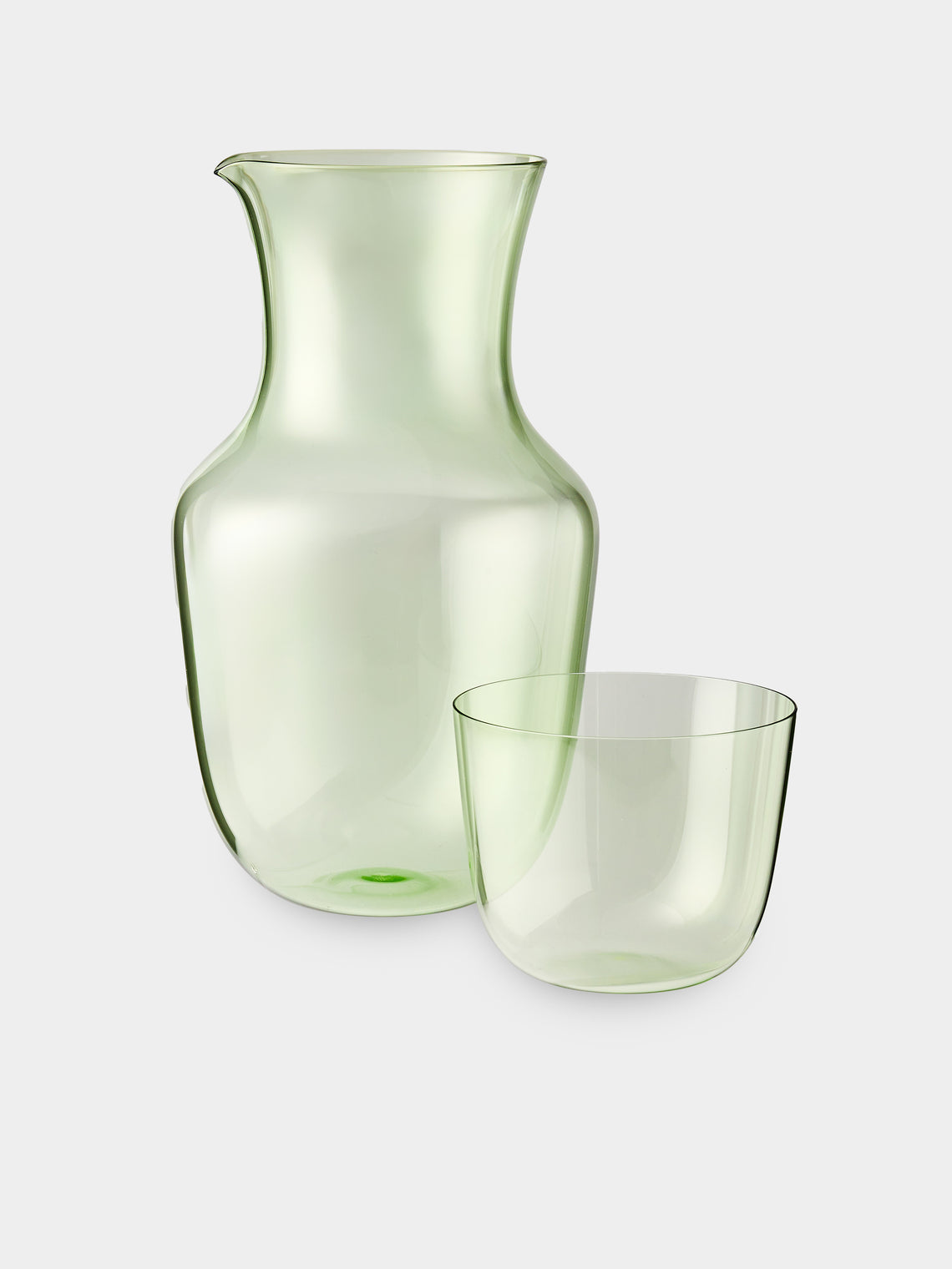 Lobmeyr - Alpha Hand-Blown Crystal Collection - Green - ABASK - 