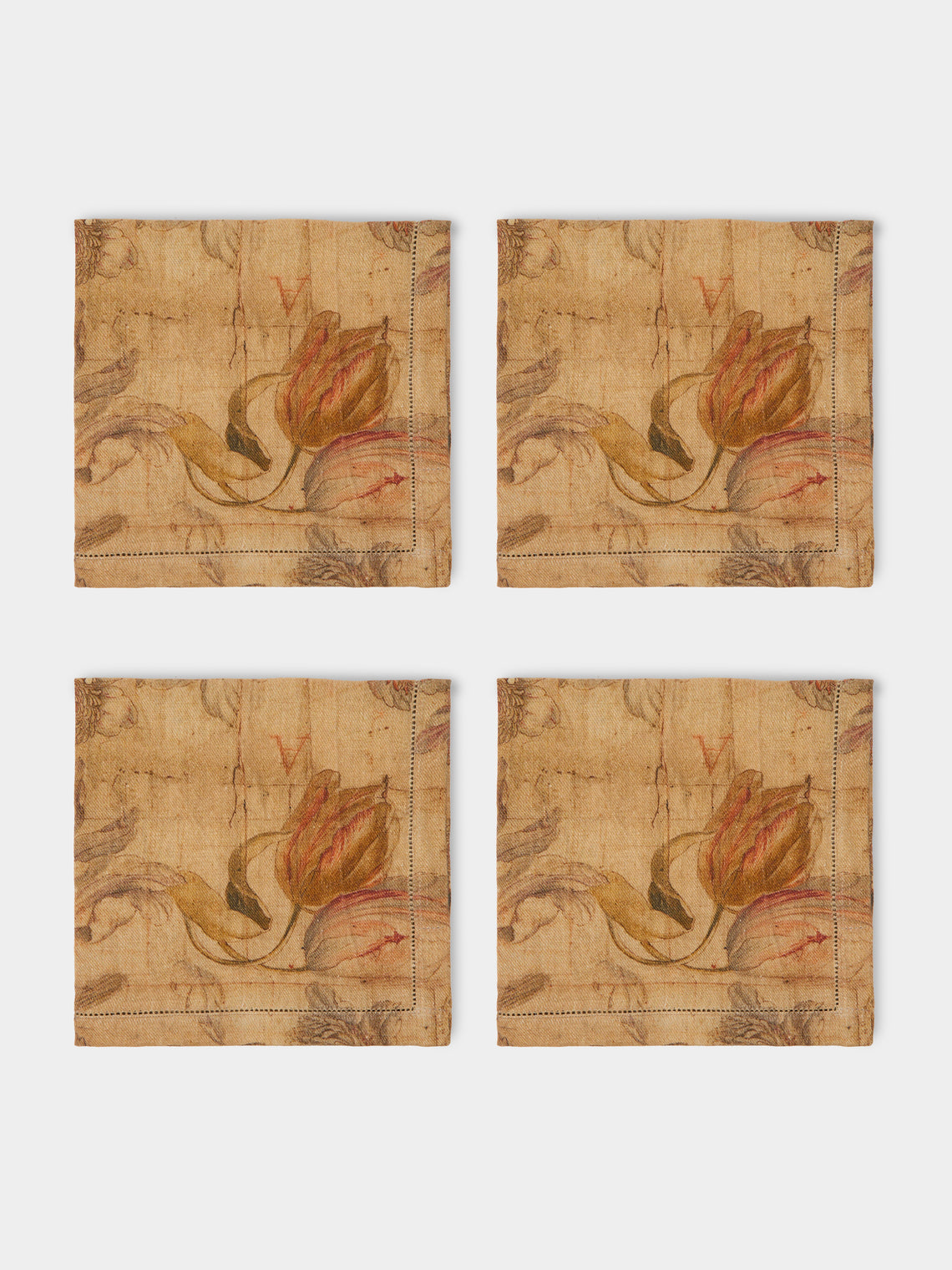 The House of Lyria - Otus Linen Napkins (Set of 4) -  - ABASK