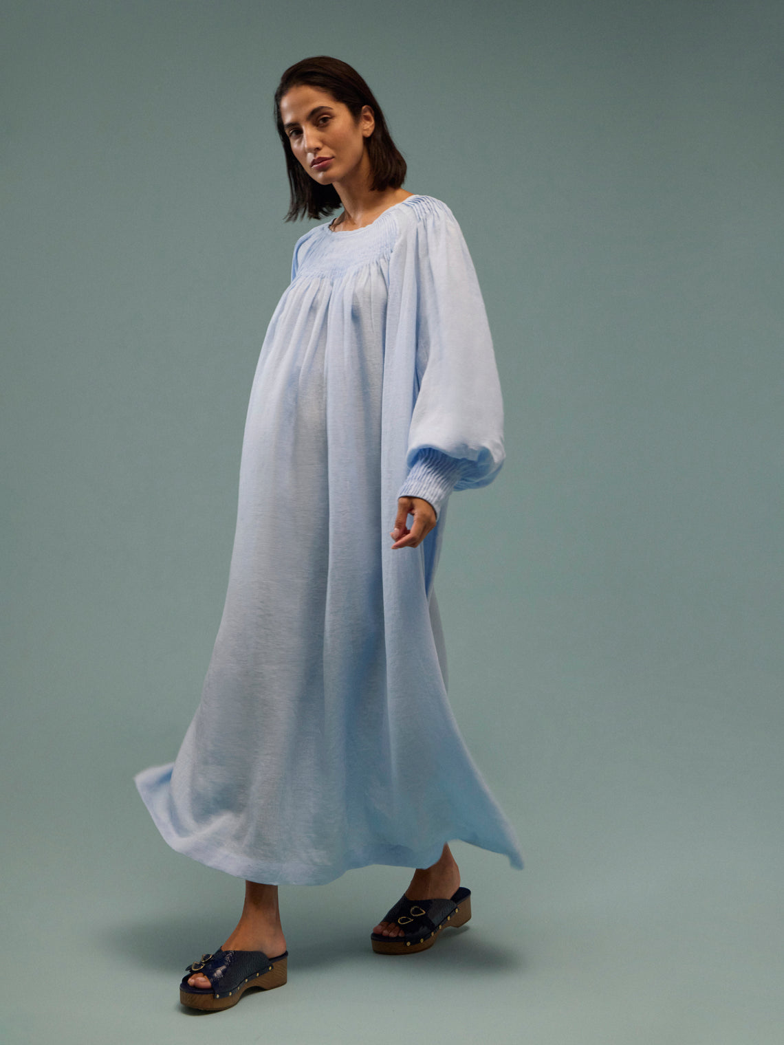 Les Vacances D'Irina - Robe De Nuit - Light blue - ABASK