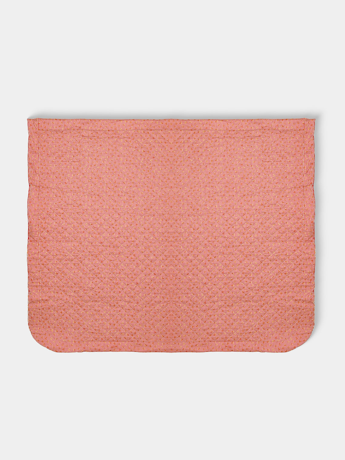 Loretta Caponi - Floral Cotton Eiderdown Quilt (118in/3m) - Red - ABASK - 