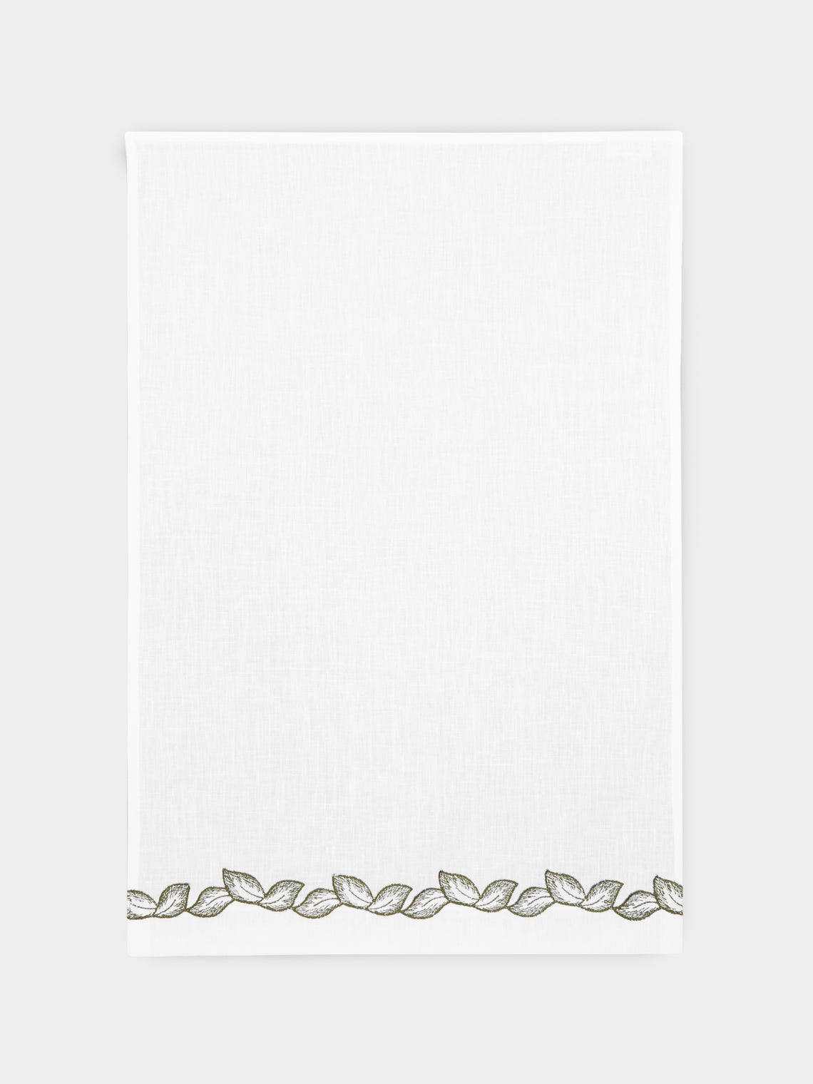 Los Encajeros - Petalos Embroidered Cotton Guest Towels (Set of 4) -  - ABASK