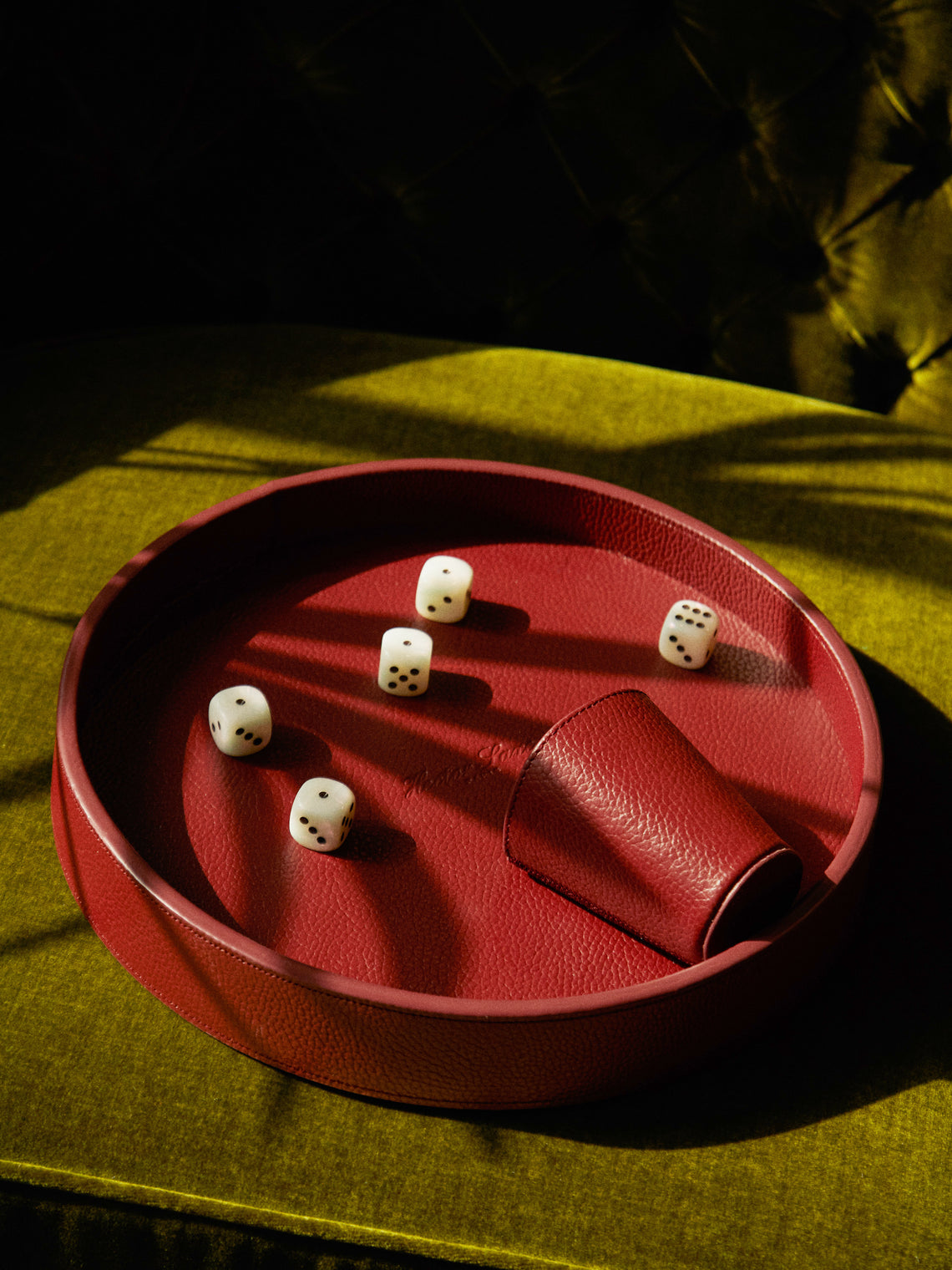 Hector Saxe - Leather Dice Set -  - ABASK