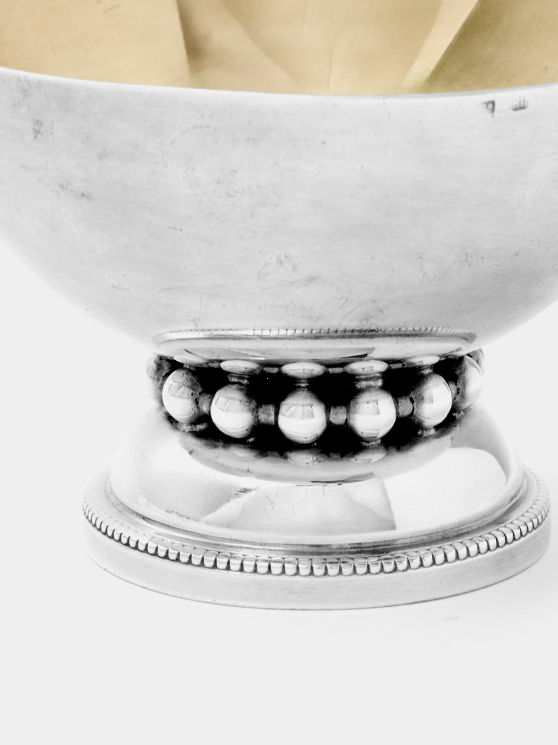 Antique and Vintage - 1930s Silver-Plated Ice Cream Bowls and Spoons (Set of 6) - Silver - ABASK