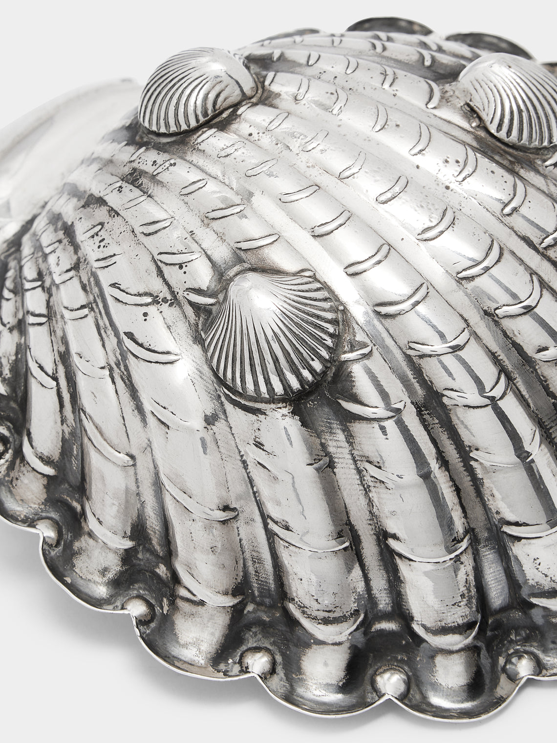 Antique and Vintage - 1940s Solid Silver Shell Dishes (Set of 2) -  - ABASK