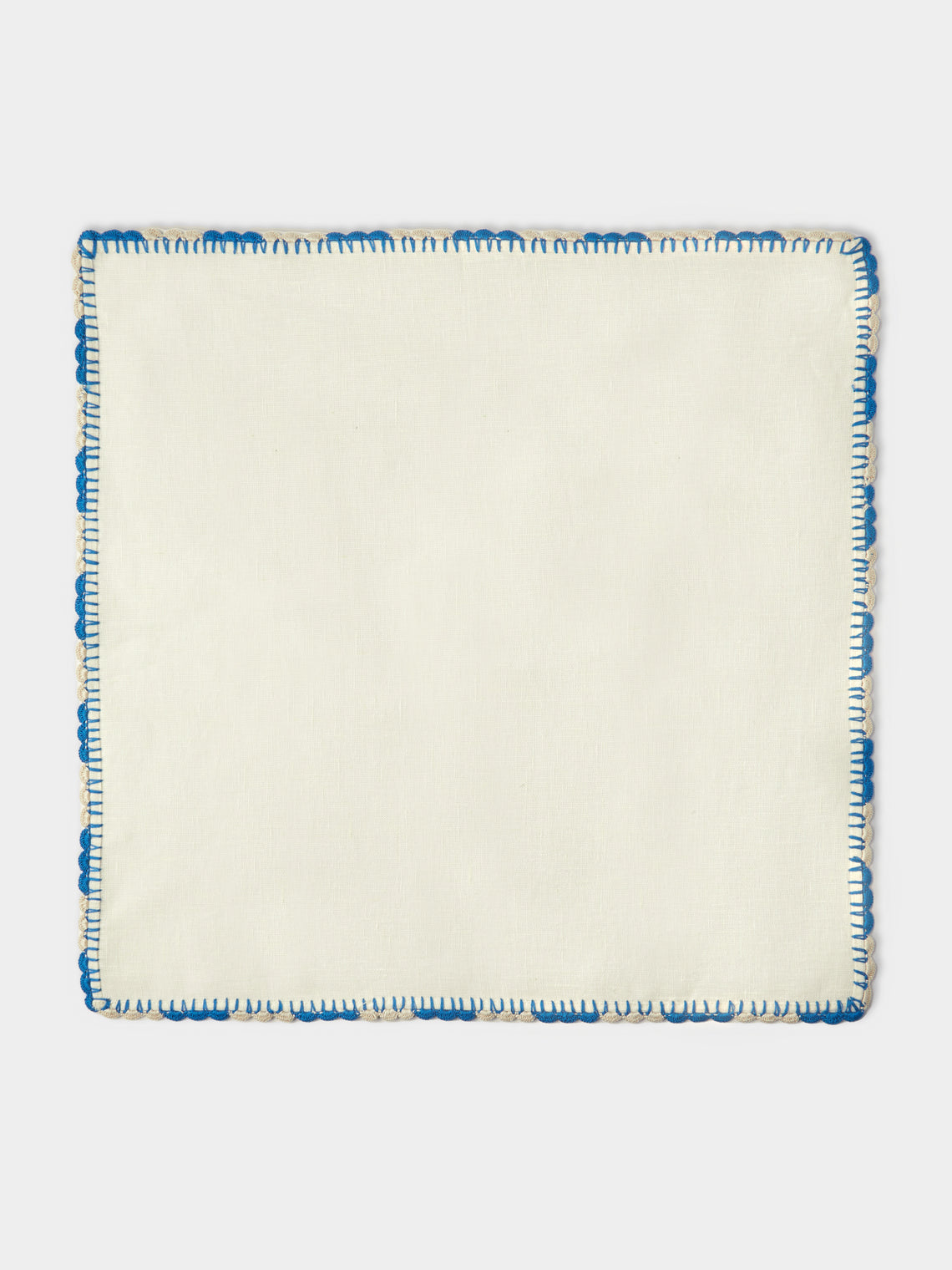 Anut Cairo - Luxor Hand-Crocheted Linen Napkins (Set of 4) -  - ABASK