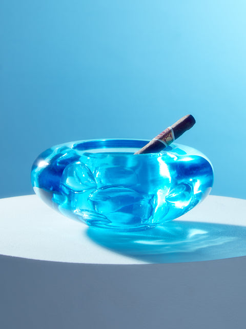Antique and Vintage - 1940s Murano Glass Ashtray -  - ABASK