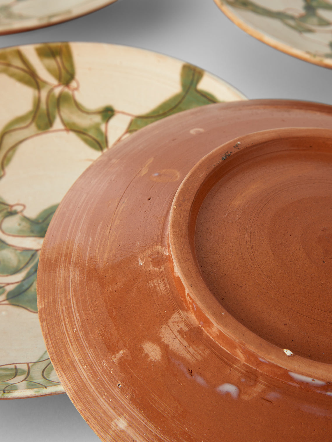 Anut Cairo - Cotton Flower Hand-Painted Ceramic Side Plates (Set of 4) -  - ABASK