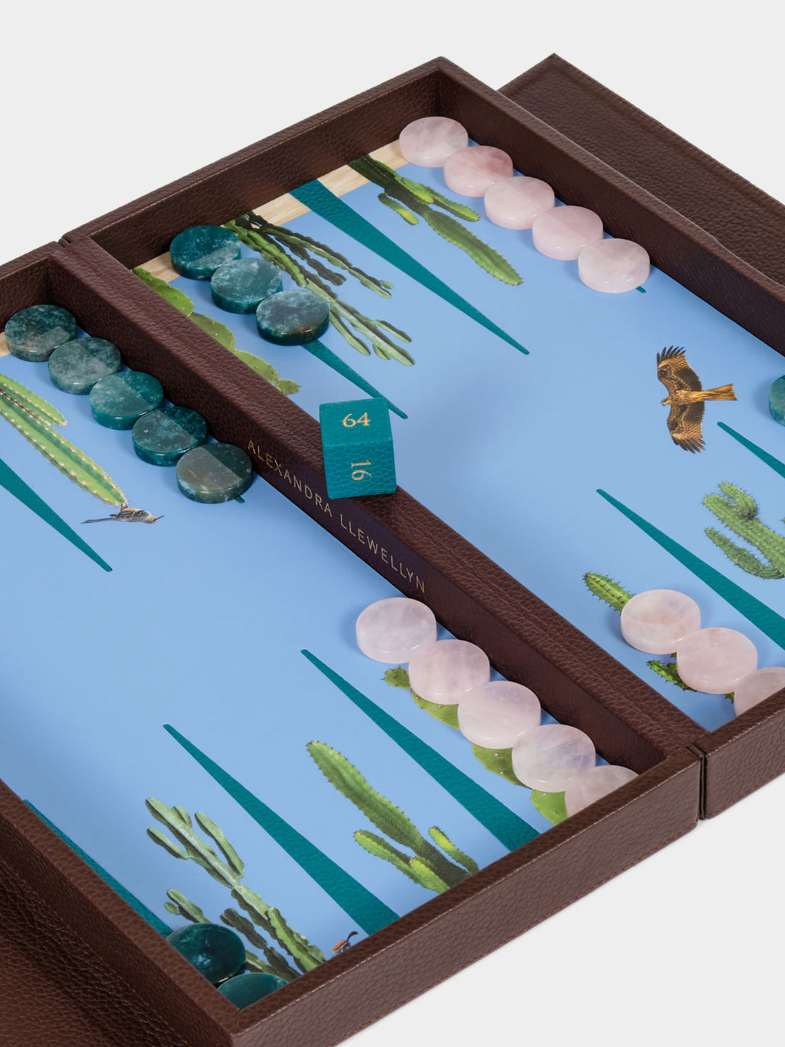 Alexandra Llewellyn - Desert Travel Backgammon Set -  - ABASK