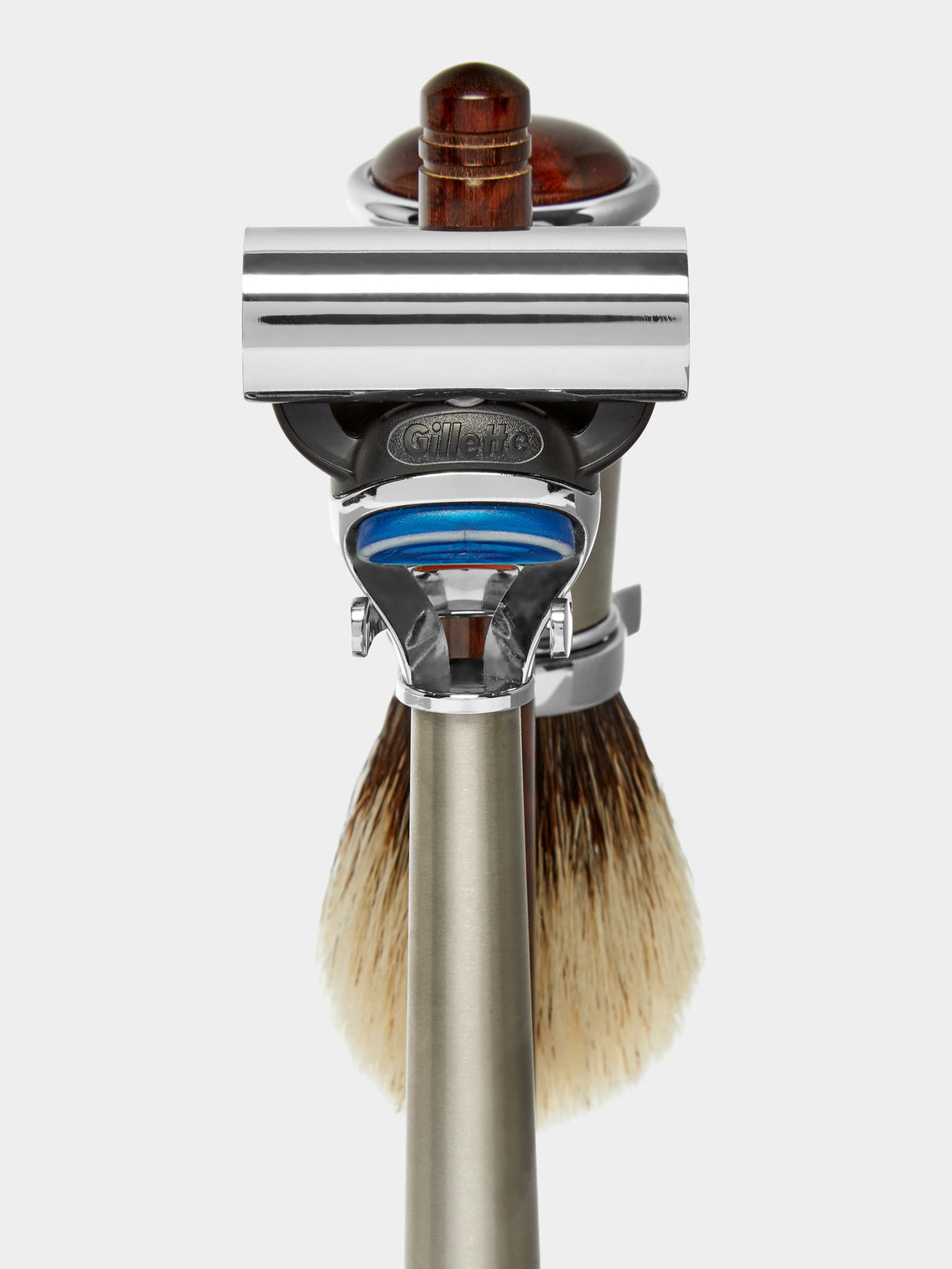 Lorenzi Milano - Steel Shaving Set -  - ABASK