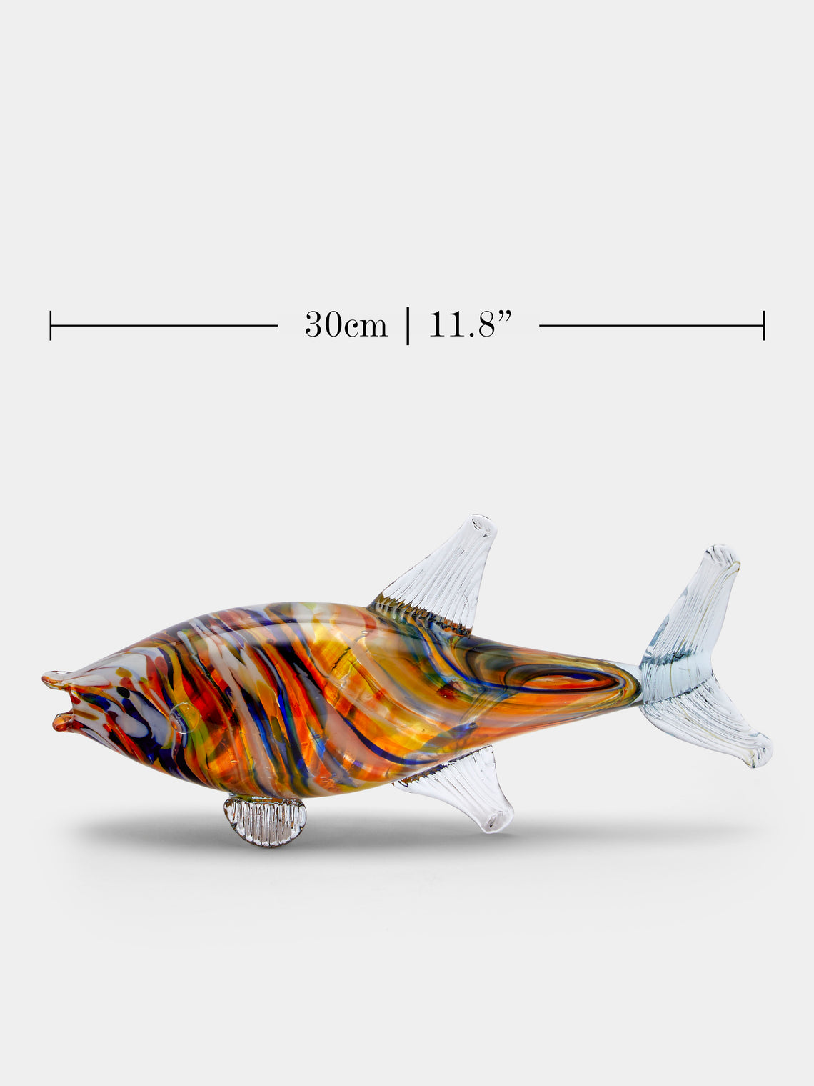 Antique and Vintage - Mid-Century Glass Fish Sculpture - Multiple - ABASK