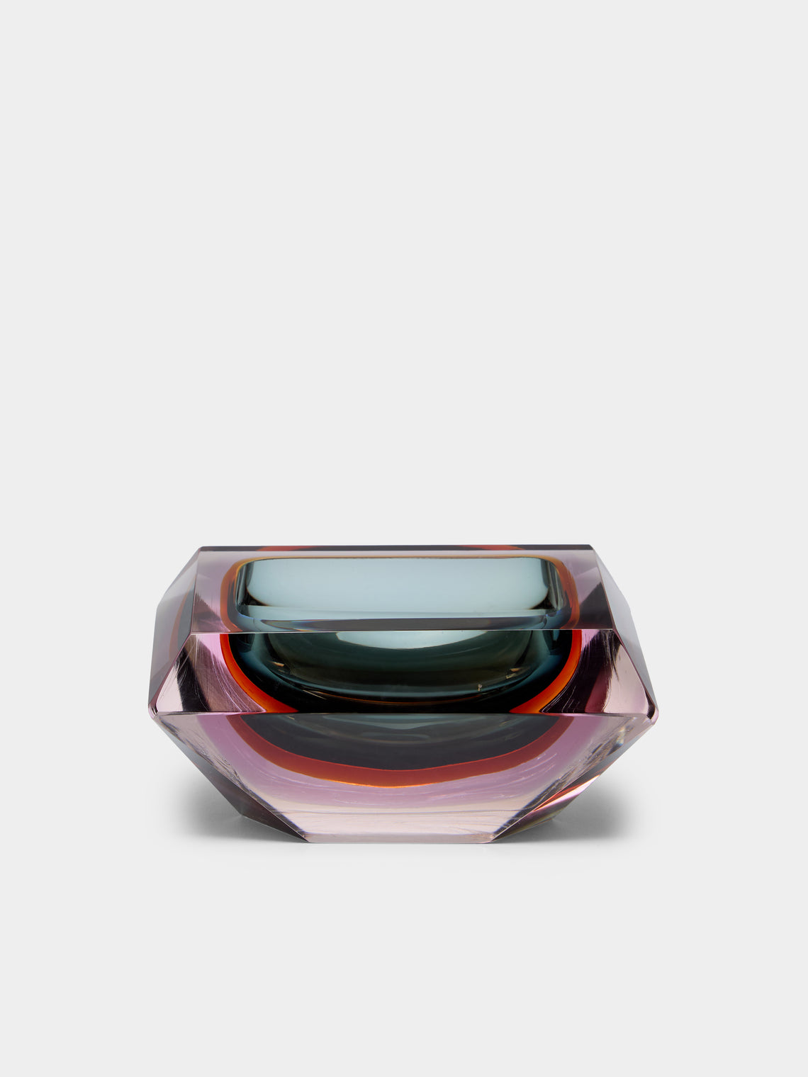 Antique and Vintage - 1960s Flavio Poli Murano Glass Ashtray -  - ABASK - 